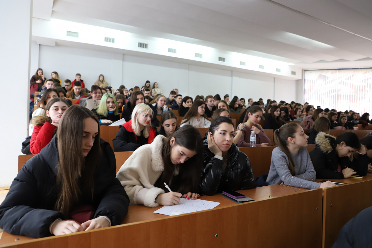 Інна Совсун прочитала студентам лекцію «Університет XXI століття»