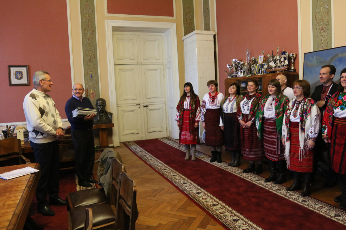 хорова капела України «Боян» колядує у Політехніці