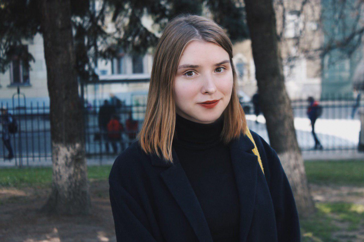 Дарія Васюк, студентка другого курсу Інституту комп’ютерних наук та інформаційних технологій