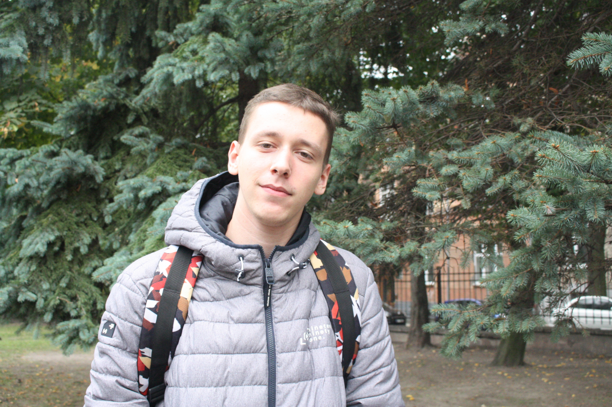 Олексій Харченко, студент другого курсу Інституту комп’ютерних технологій, автоматики та метрології