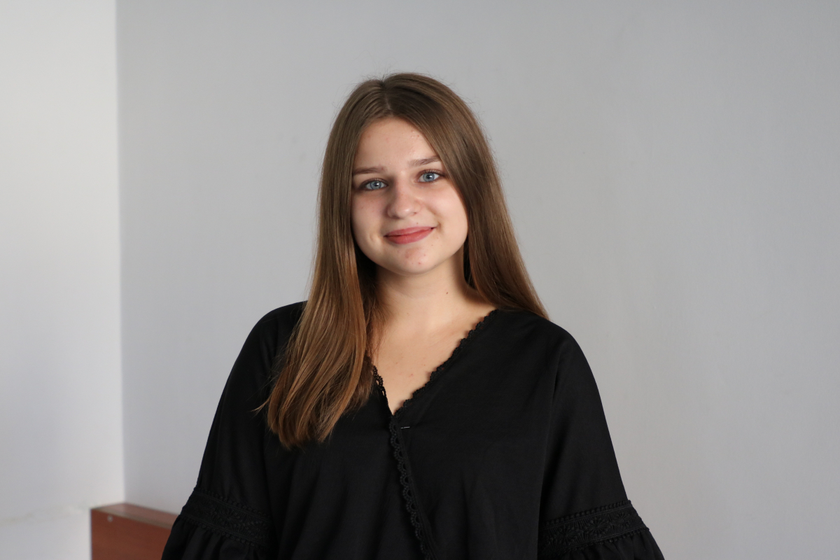 Анна Григорук, студентка третього курсу Інституту економіки і менеджменту