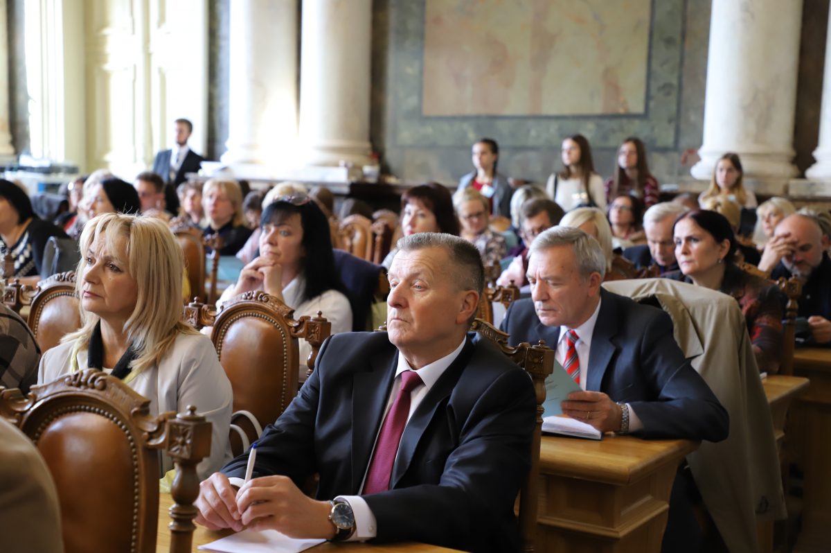 на конгресі «Якість освіти в Україні – основа і результат докорінних змін в освітній системі»