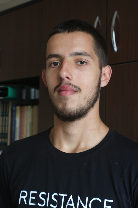 Віталій Капко, студент третього курсу Інституту гуманітарних і соціальних наук