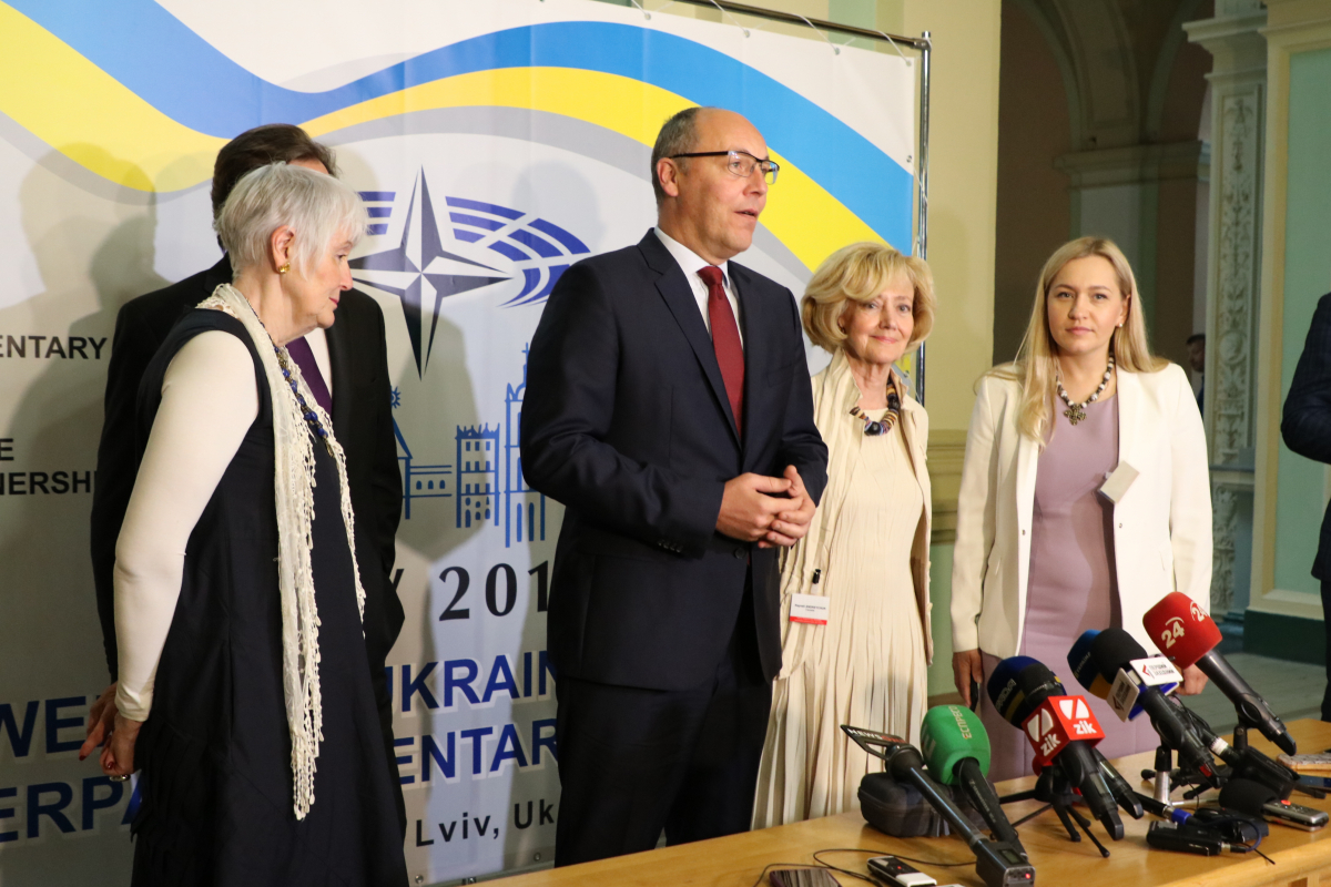 засідання Міжпарламентської Ради Україна – НАТО