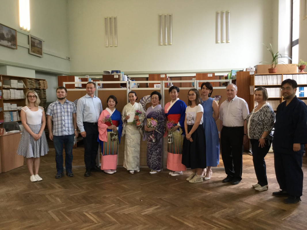 на зустрічі з делегацією Японсько-української асоціації культурного обміну