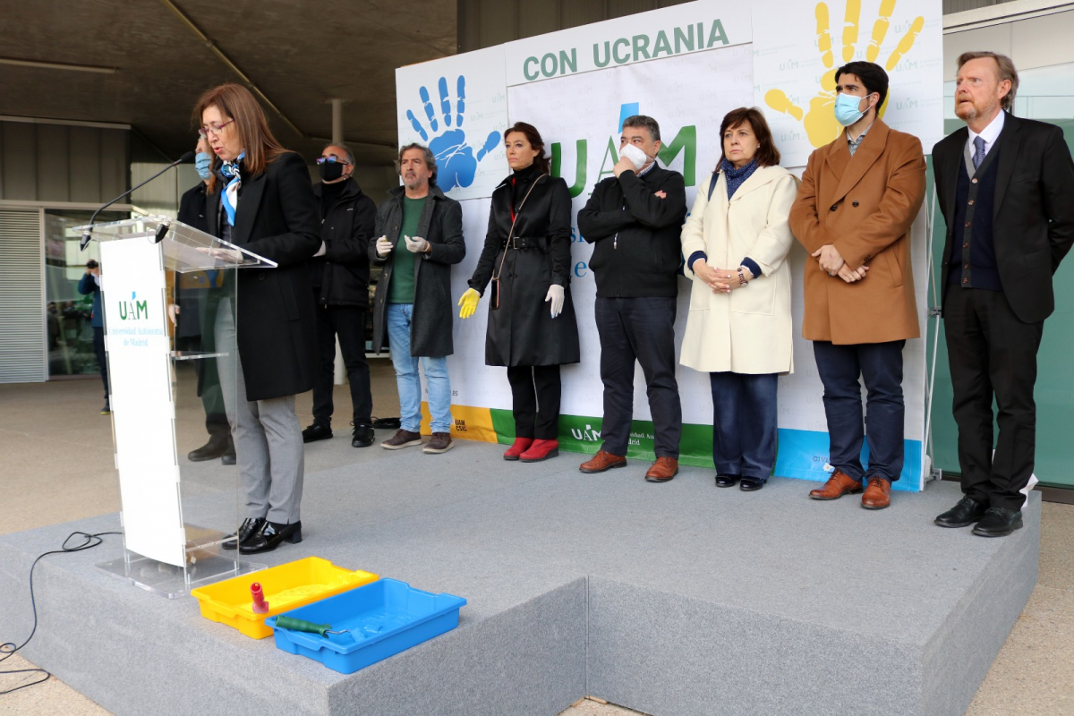 Автономний університет Мадрида провів акцію на підтримку українців