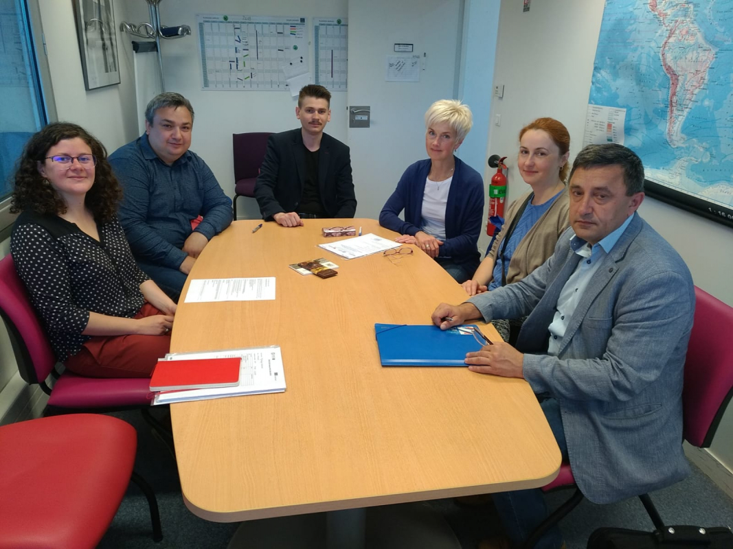 Зустріч у міжнародному відділі в Університеті ISA Lille (Франція)