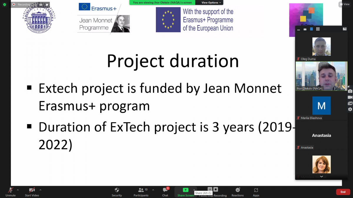 EXTECH Project Presentation