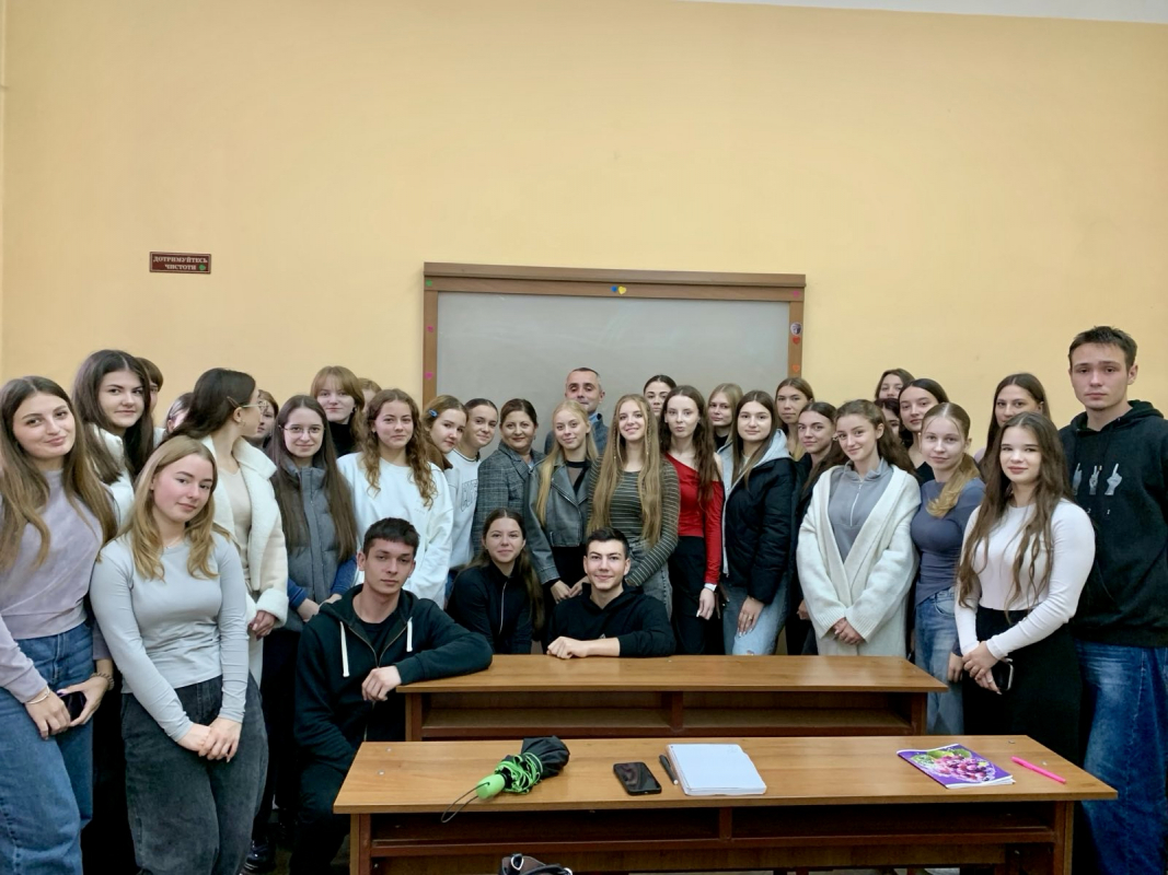 Фото із зустрічі у Львівській політехніці