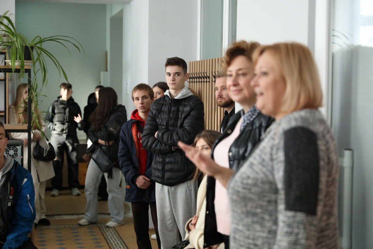 Фото з відвідин Львівської політехніки