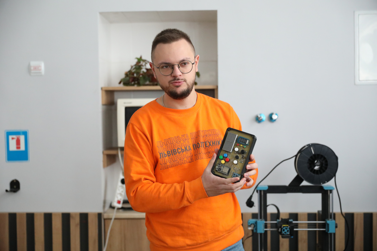 Фото з відвідин Львівської політехніки