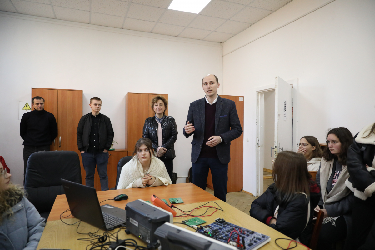 Фото з відвідин Львівської політехніки