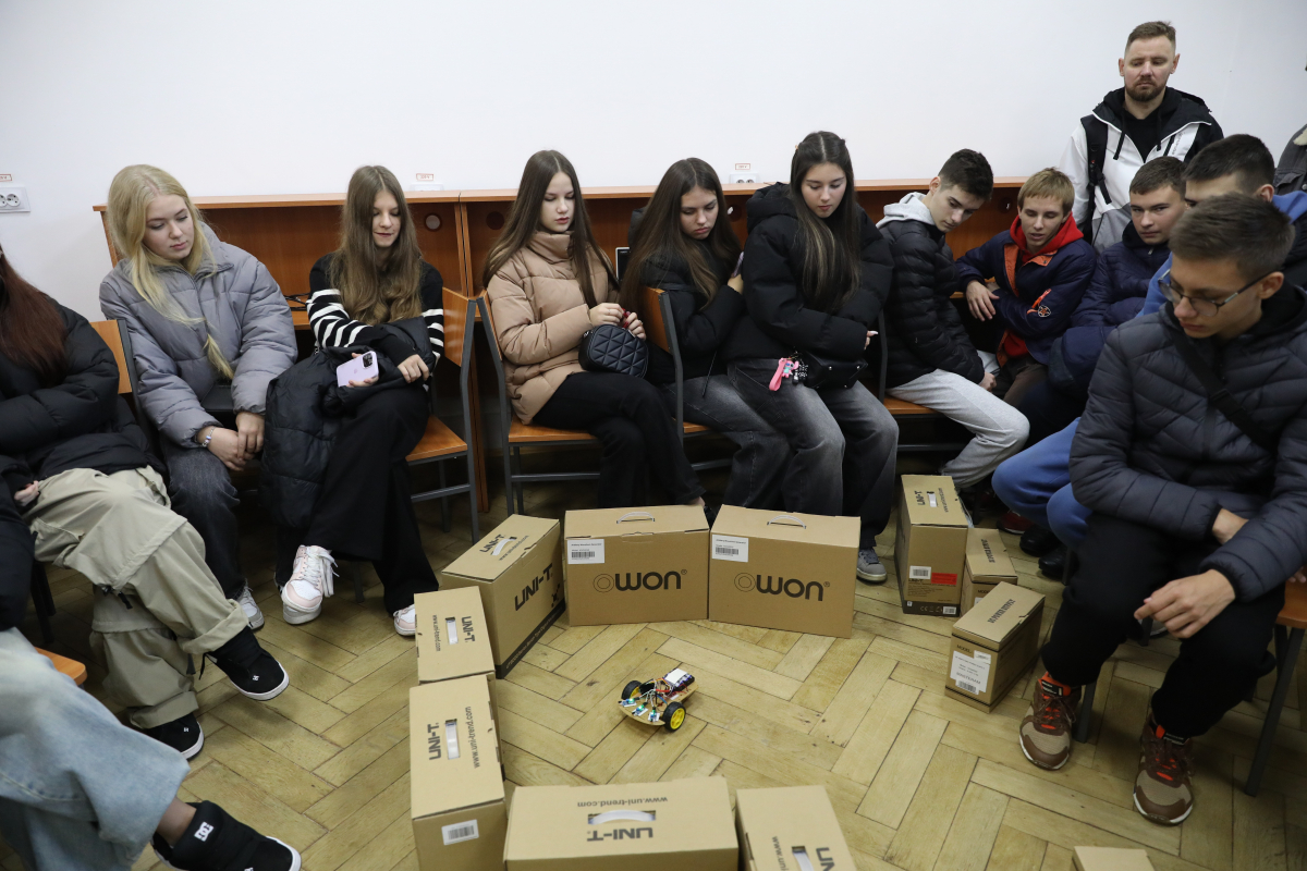 Фото з відвідин Львівської політехніки