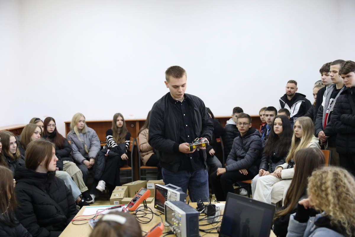 Фото з відвідин Львівської політехніки