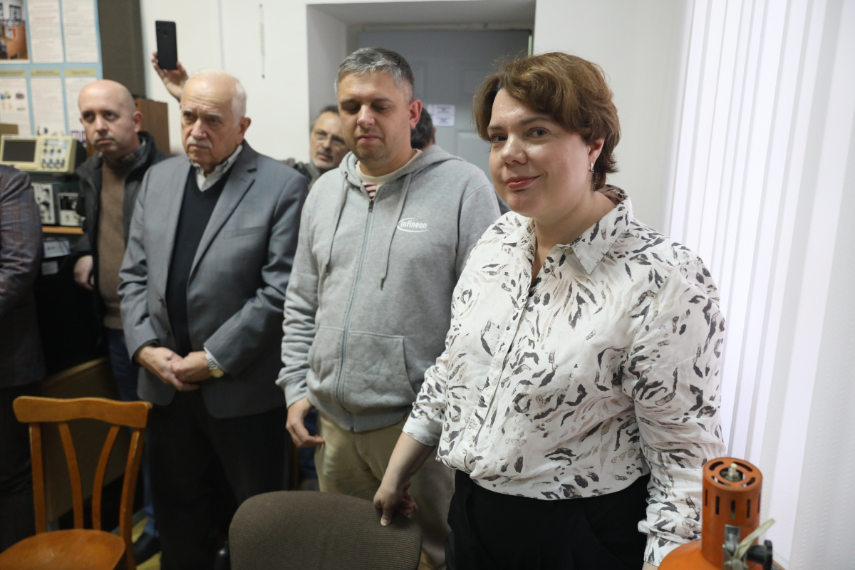 Фото з відкриття лабораторії
