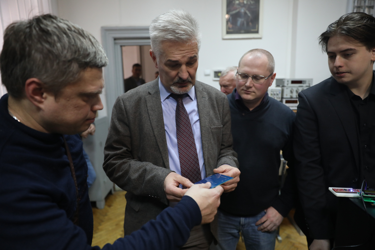 Фото з відкриття лабораторії