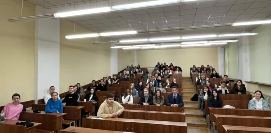Фото із зустрічі у Львівській політехніці