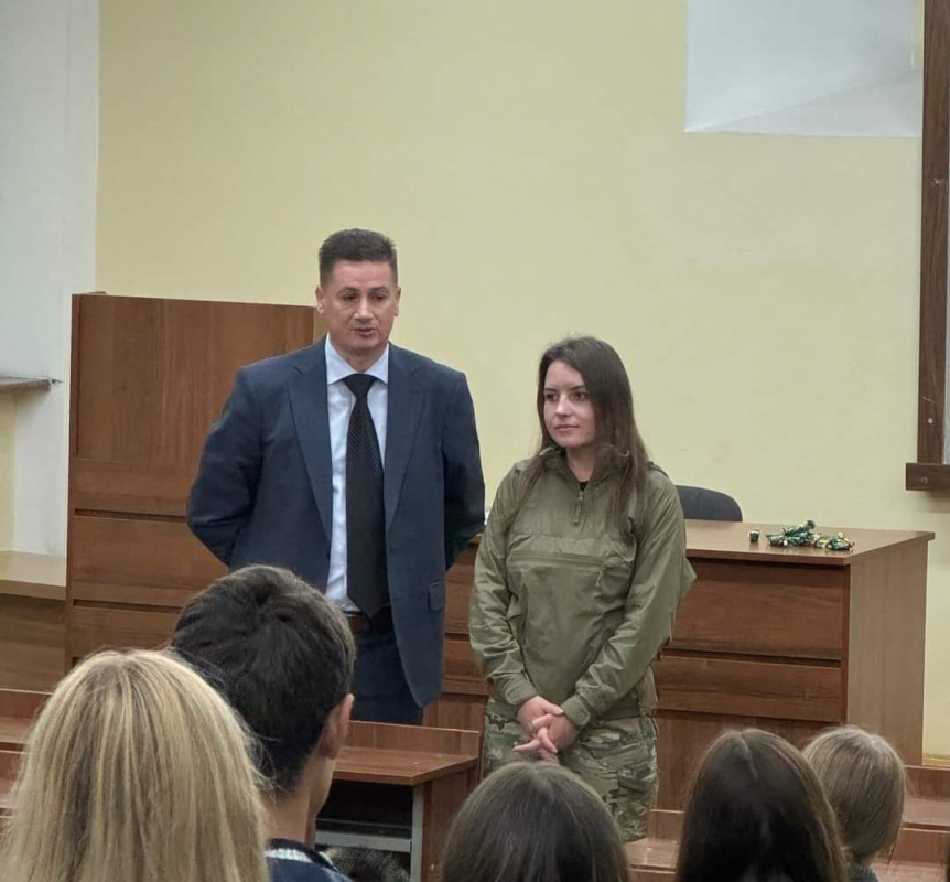 Фото із зустрічі у Львівській політехніці