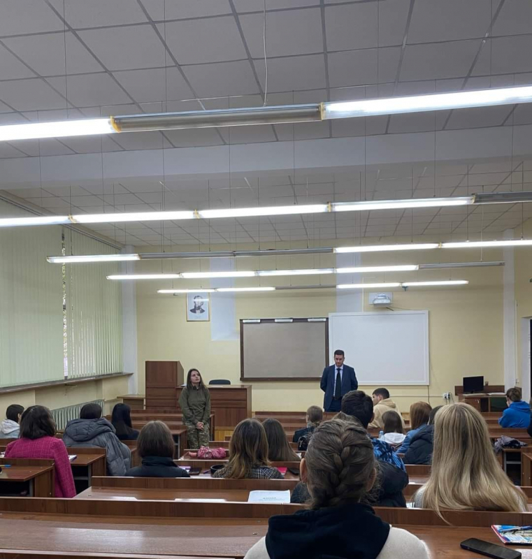 Фото із зустрічі у Львівській політехніці