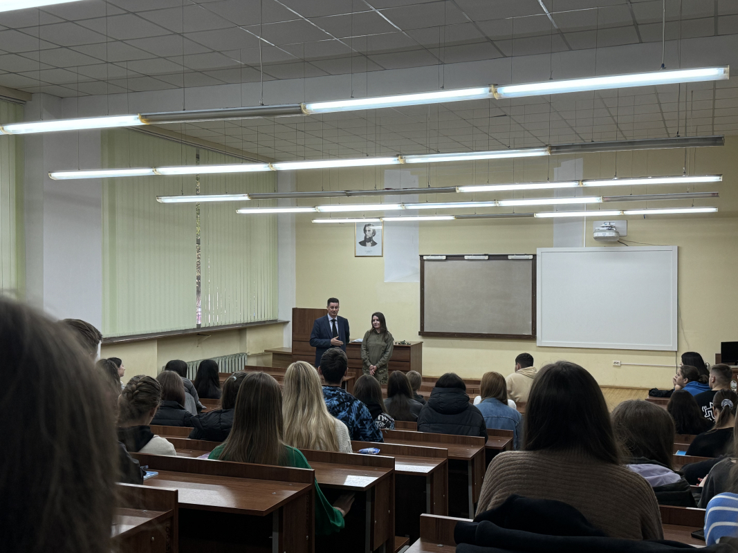 Фото із зустрічі у Львівській політехніці