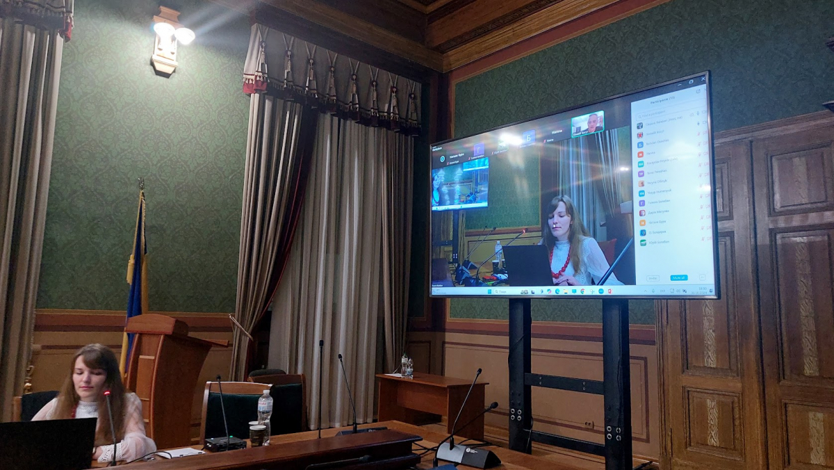 Фото із заходу у Львівській політехніці