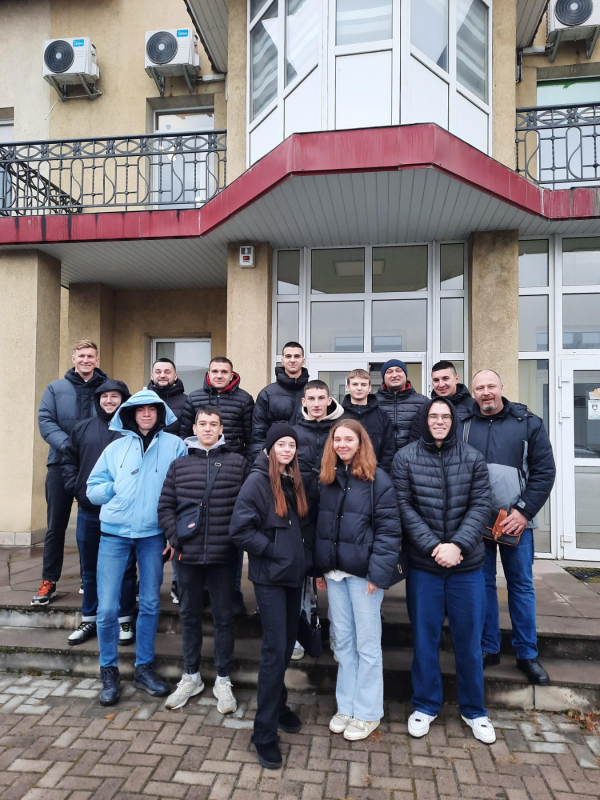 Фото з відвідин центру