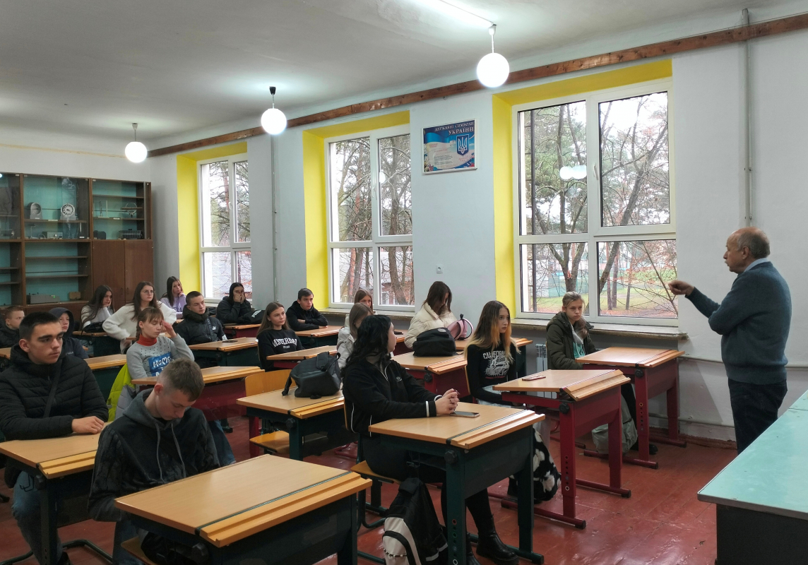 Фото з профорієнтаційного заходу