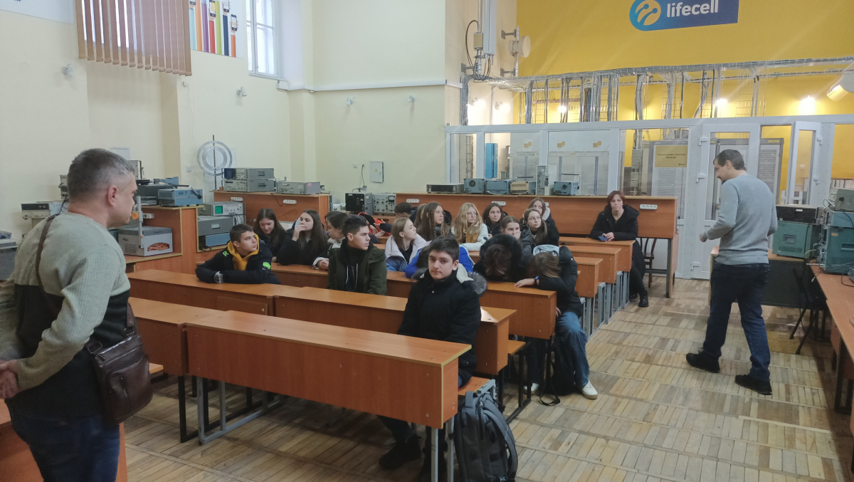 Фото з відвідин Львівської політехніки