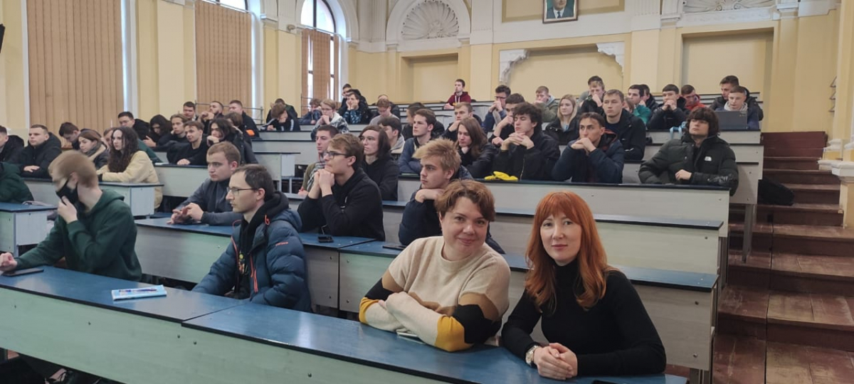 Фото із зустрічі у Львівській політехніці