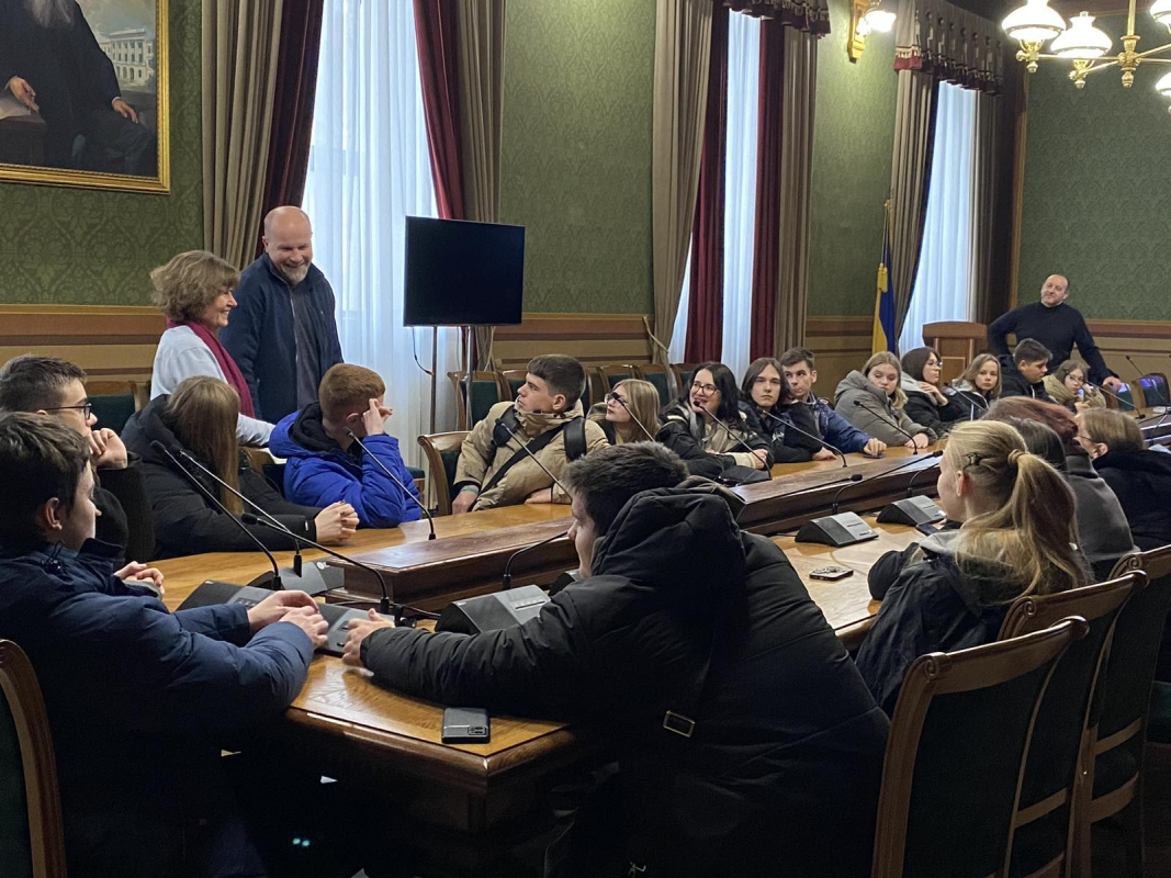 Фото з відвідин Львівської політехніки