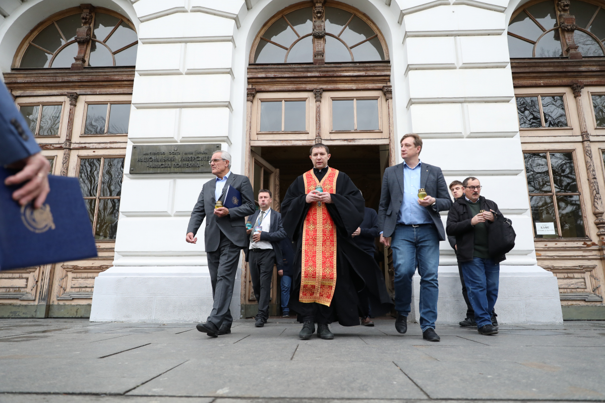 Фото із заходу у Львівській політехніці