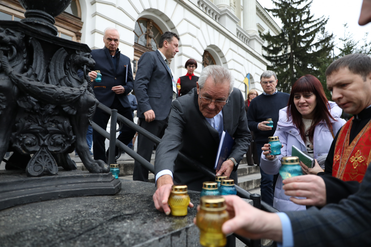 Фото із заходу у Львівській політехніці
