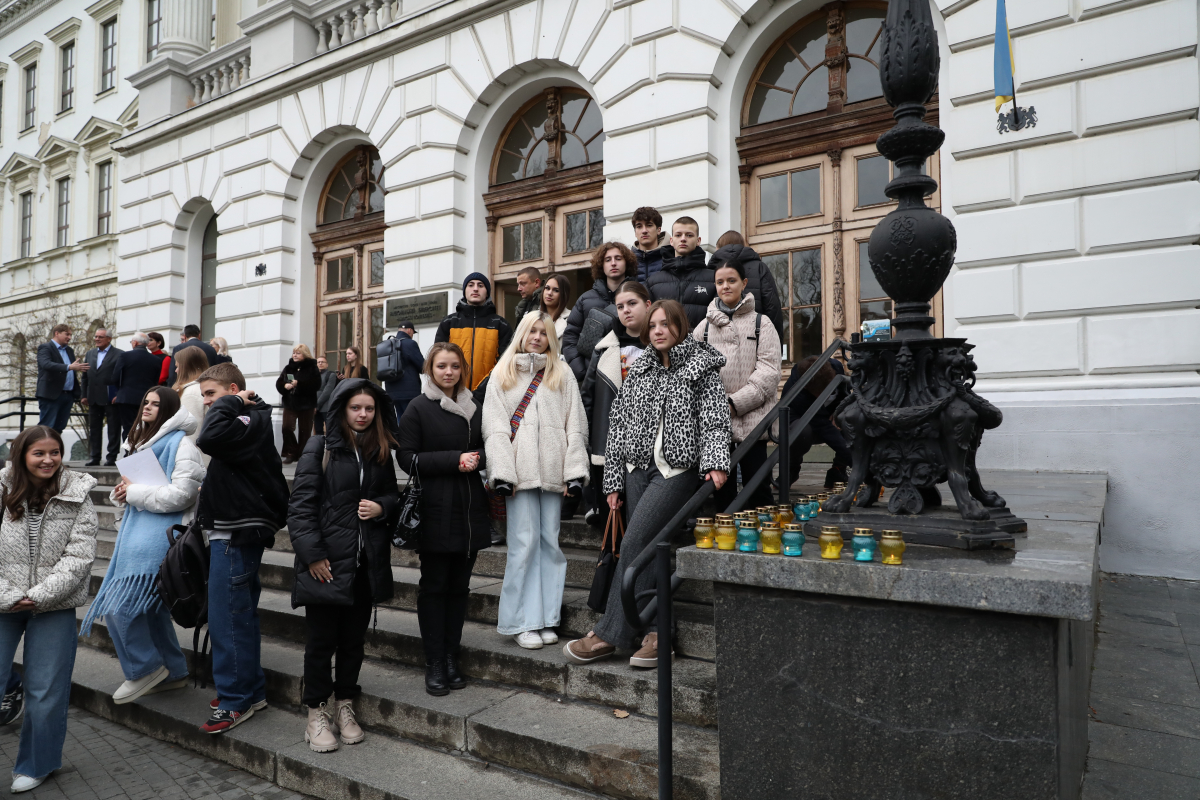 Фото із заходу у Львівській політехніці