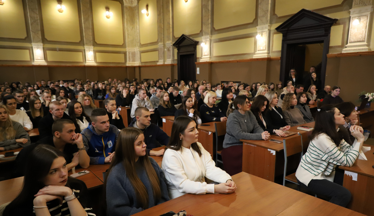 Фото із зустрічі у Львівській політехніці