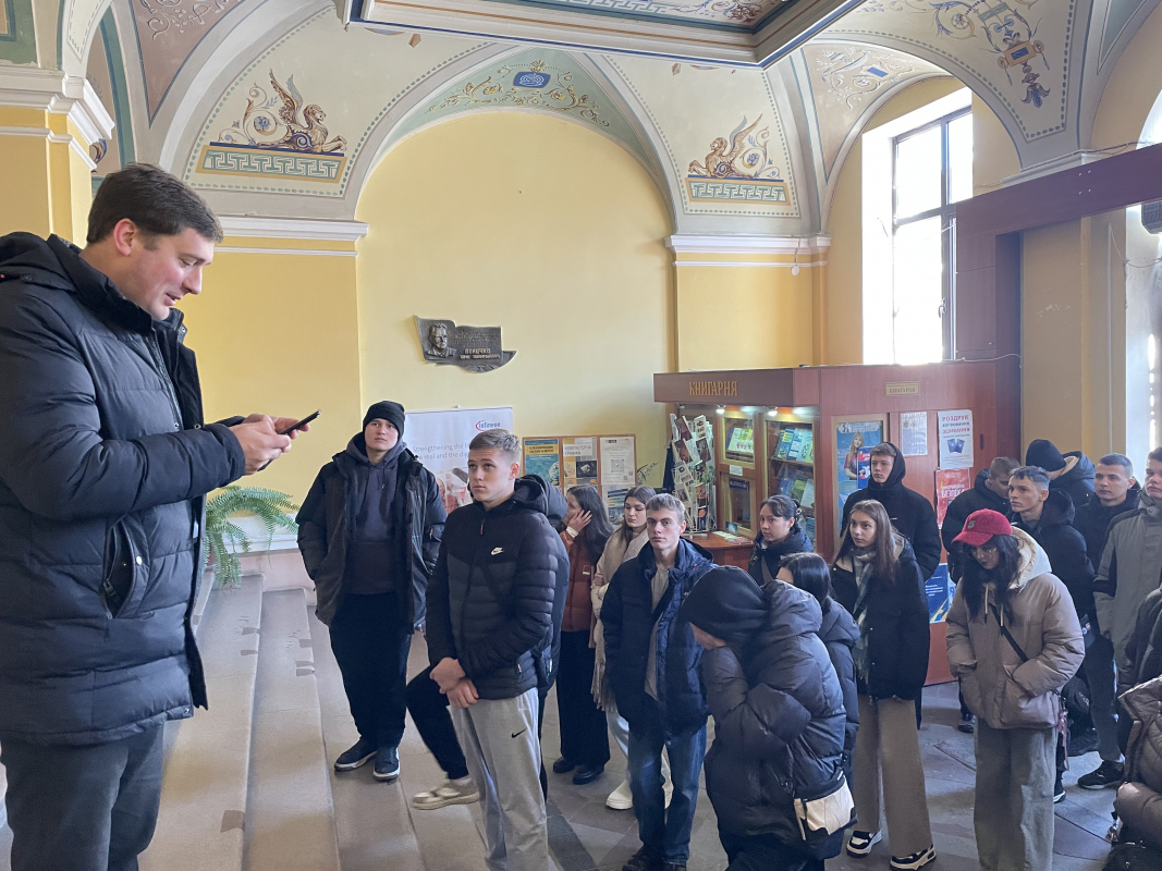 Фото з відвідин Львівської політехніки