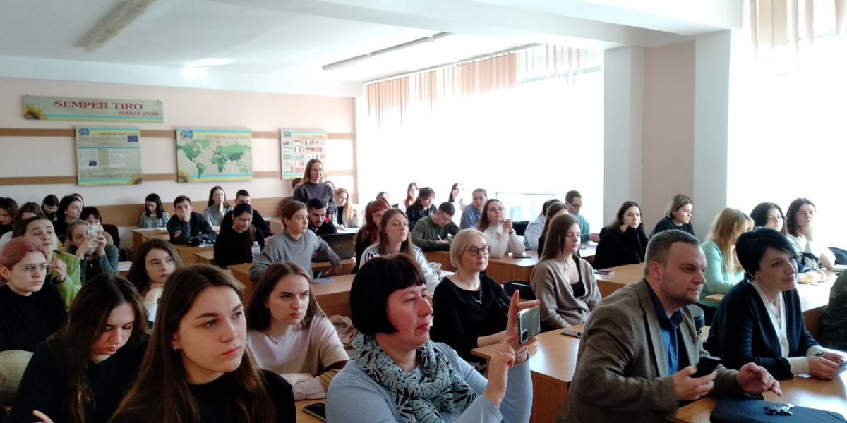 Фото із зустрічі у Львівській політехніці