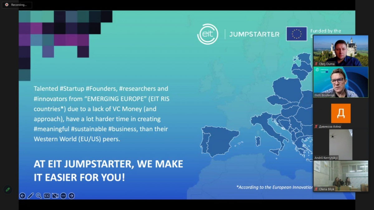 Весняна школа «Європейський досвід розвитку стартапів» проекту EUSLink: підводимо підсумки