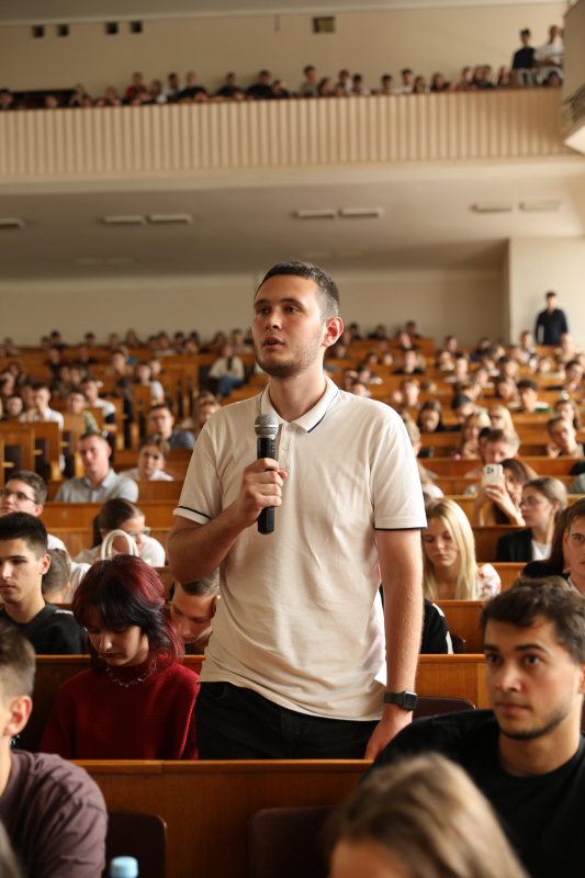 Фото із зустрічі у Львівській політехніці