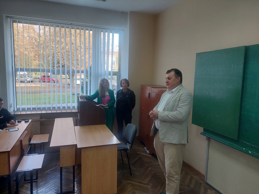 Фото із зустрічі у Львівській політехніці