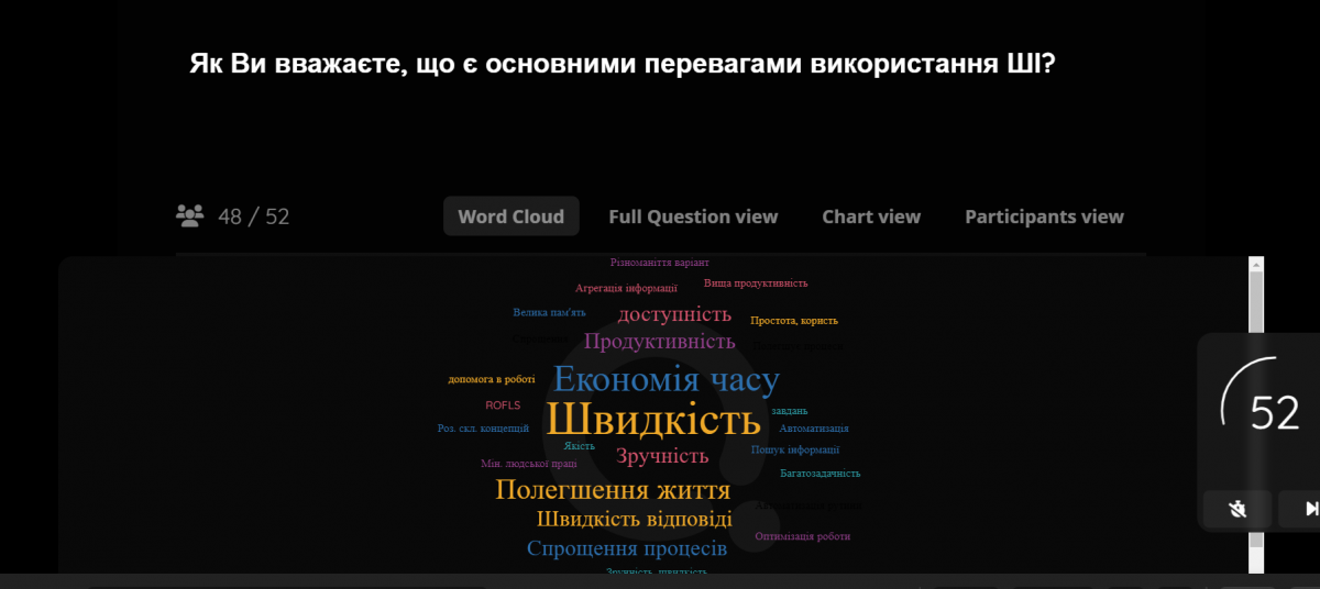 Скріншот з онлайн-школи