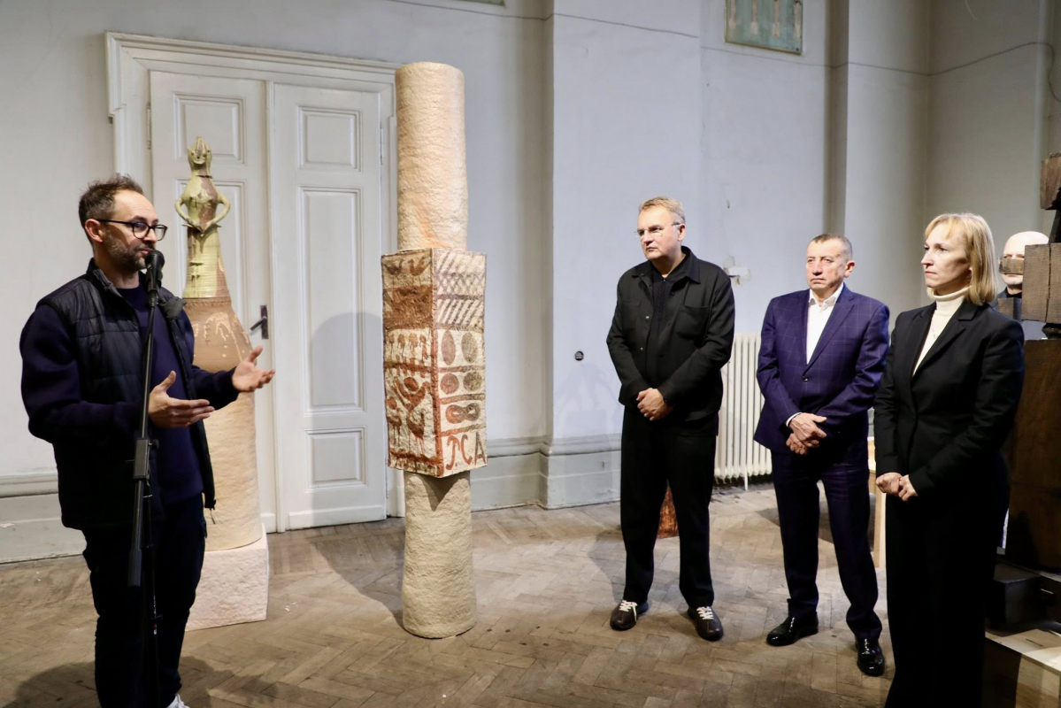 Фото з виставки у Львівській політехніці
