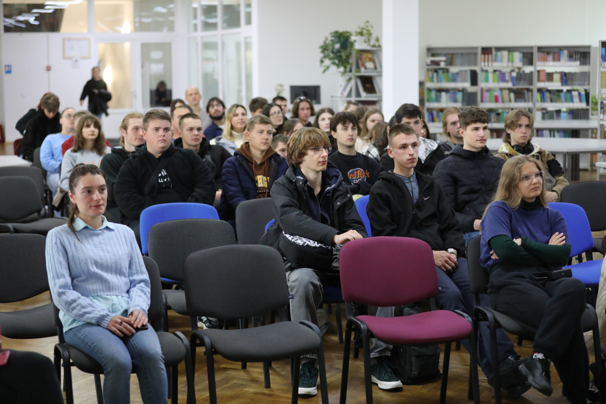 Фото із зустрічі у Львівській політехніці