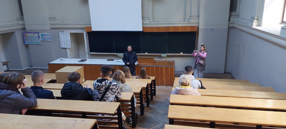 Фото із заходу у Львівській політехніці