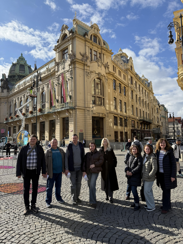 Фото зі стажування в Чехії