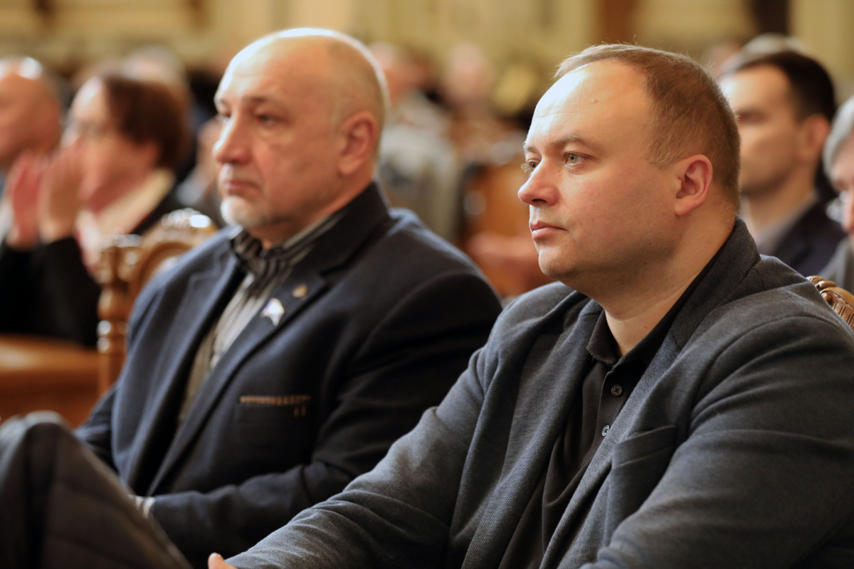 Фото з урочистостей у Львівській політехніці