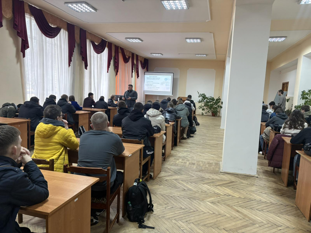 Фото з профорієнтаційного заходу