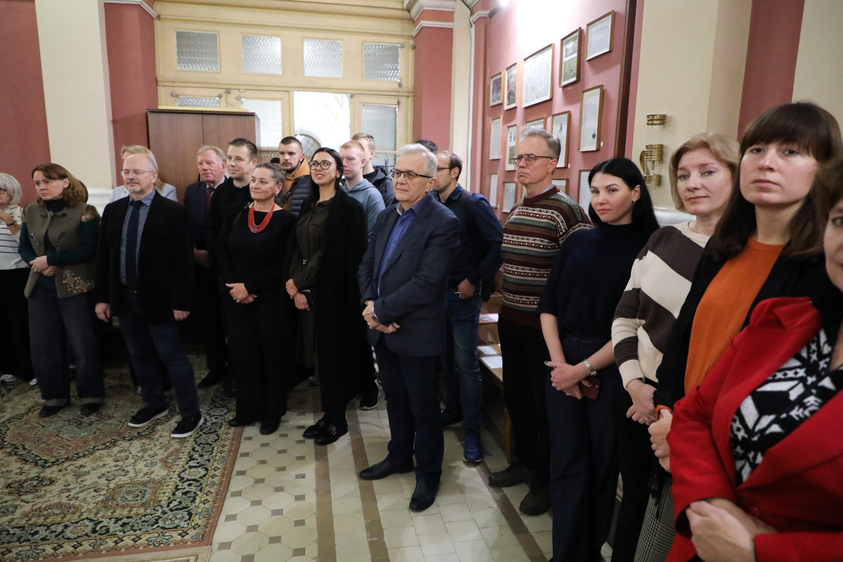 Фото з виставки у Львівській політехніці