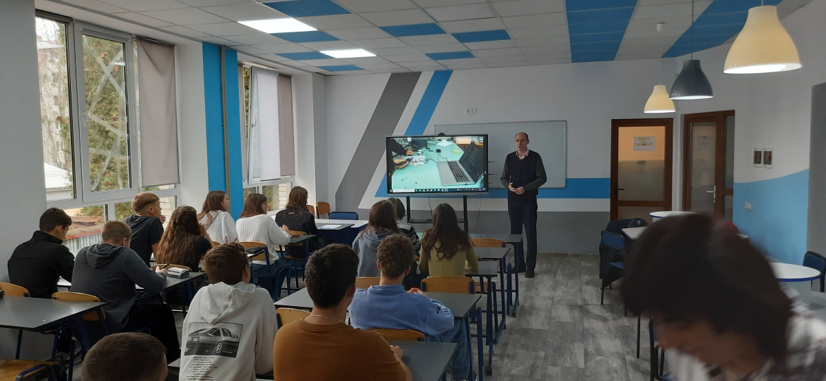 Фото з профорієнтаційного заходу