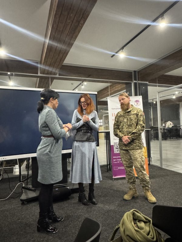 Фото із заходу у Львівській політехніці