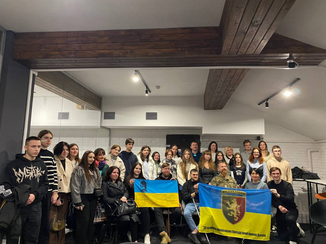 Фото із заходу у Львівській політехніці